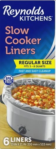 Reynolds Kitchens Slow Cooker Liners, Regular (Fits 3-8 Quarts), 6 Count - Image 3