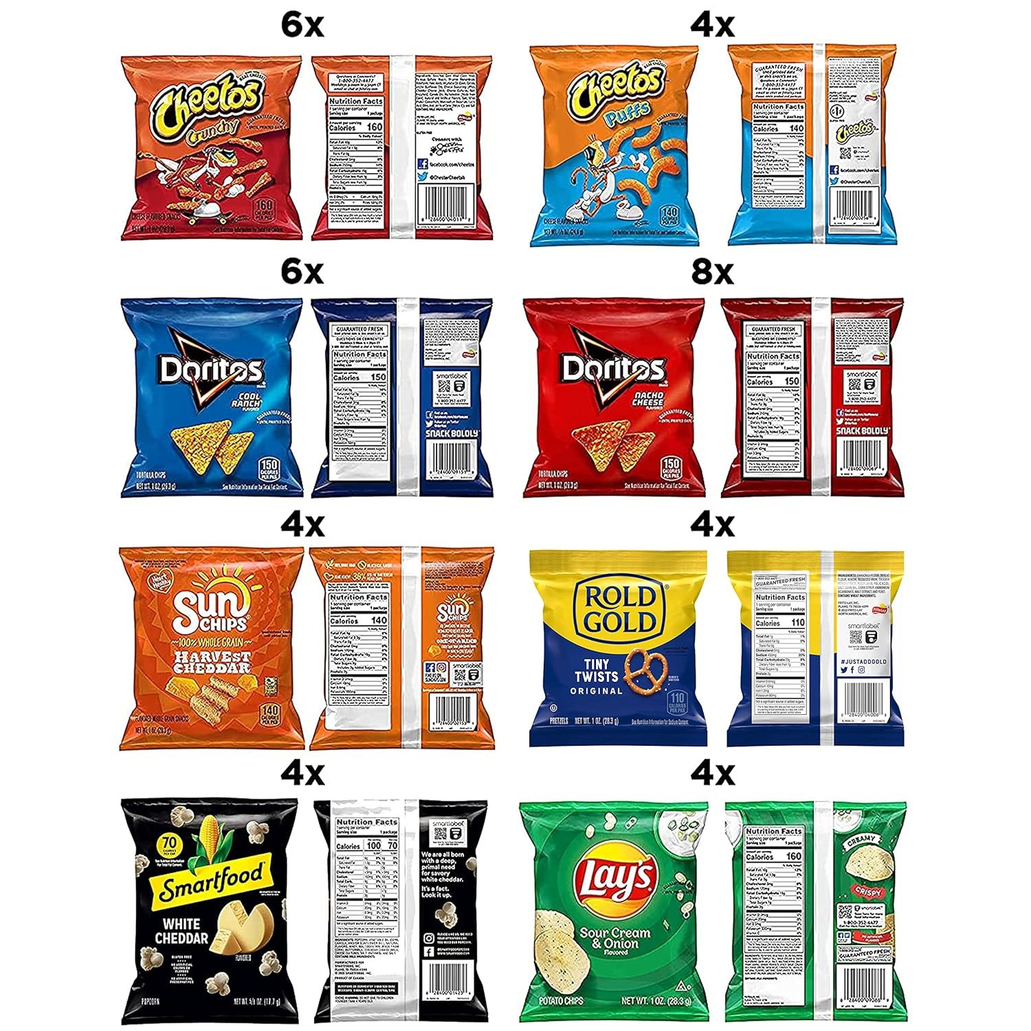 Frito Lay Fun Times Mix Variety Pack, (Pack of 40) - Image 4